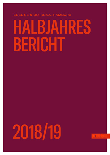 Vorschaubild Edel SE & Co. KGaA Halbjahresbericht 2018-2019