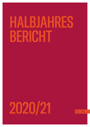 Vorschaubild Edel SE & Co. KGaA Halbjahresbericht 2020-2021