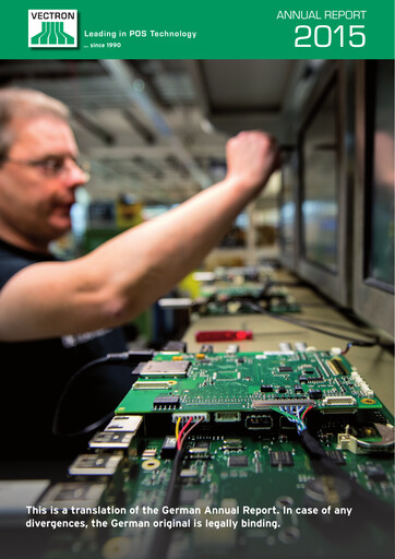 Thumbnail Vectron Systems Annual Report 2015