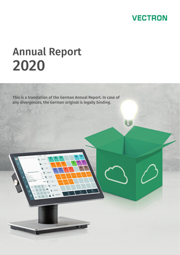 Thumbnail Vectron Systems Annual Report 2020