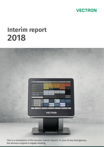 Thumbnail Vectron Systems Half-year Report 2018-h1