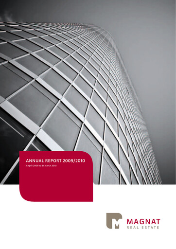 Thumbnail DEMIRE Deutsche Mittelstand Real Estate Annual Report 2009-2010