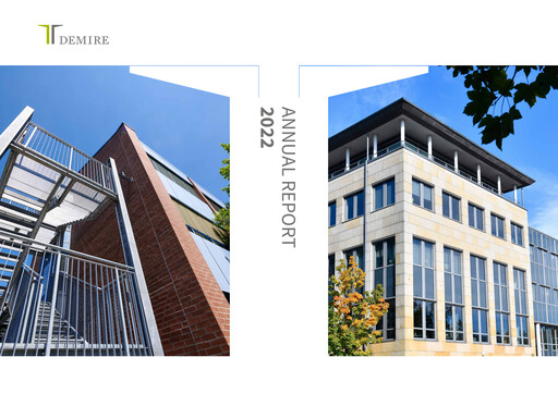 Thumbnail DEMIRE Deutsche Mittelstand Real Estate Annual Report 2022