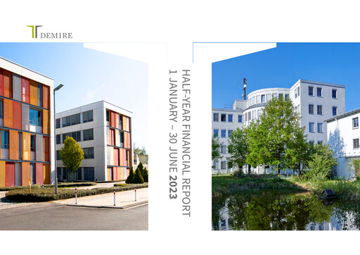 Thumbnail DEMIRE Deutsche Mittelstand Real Estate Financial Report 2023-h1