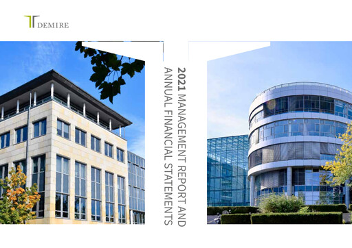 Thumbnail DEMIRE Deutsche Mittelstand Real Estate Financial Statement 2021