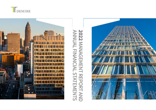Thumbnail DEMIRE Deutsche Mittelstand Real Estate Financial Statement 2022