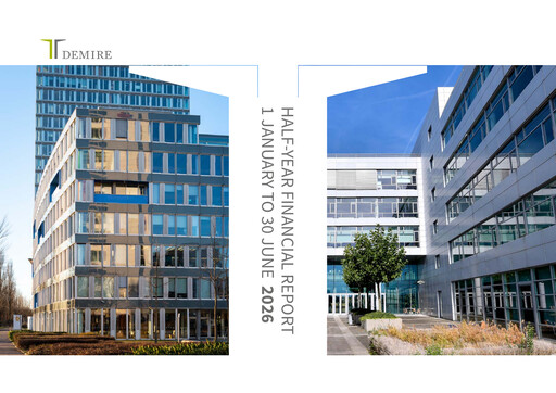 Thumbnail DEMIRE Deutsche Mittelstand Real Estate Half-year Report 2026-h1