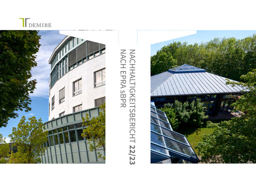Thumbnail DEMIRE Deutsche Mittelstand Real Estate Sustainability Report 2022-2023