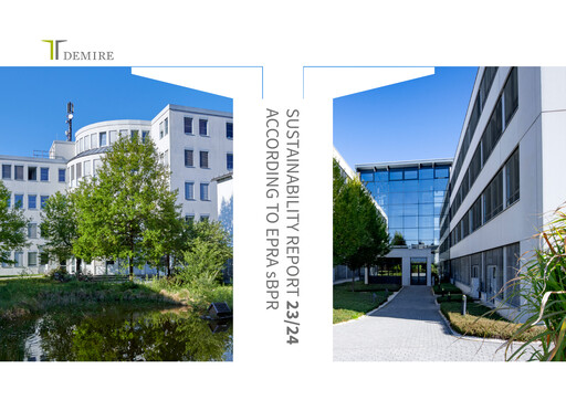 Thumbnail DEMIRE Deutsche Mittelstand Real Estate Sustainability Report 2023-2024