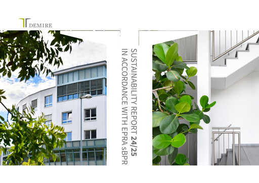 Thumbnail DEMIRE Deutsche Mittelstand Real Estate Sustainability Report 2024-2025