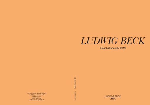 Thumbnail LUDWIG BECK am Rathauseck - Textilhaus Feldmeier Annual Report 2019
