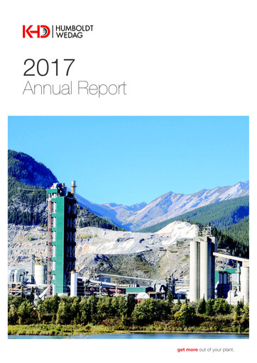 Thumbnail KHD Humboldt Wedag International Annual Report 2017