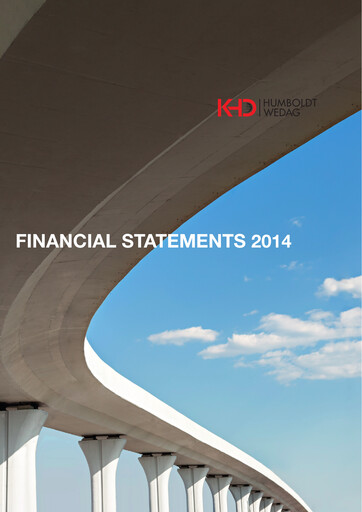 Thumbnail KHD Humboldt Wedag International Financial Statement 2014