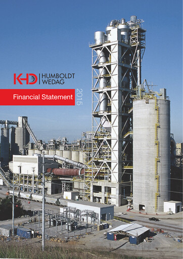 Thumbnail KHD Humboldt Wedag International Financial Statement 2015