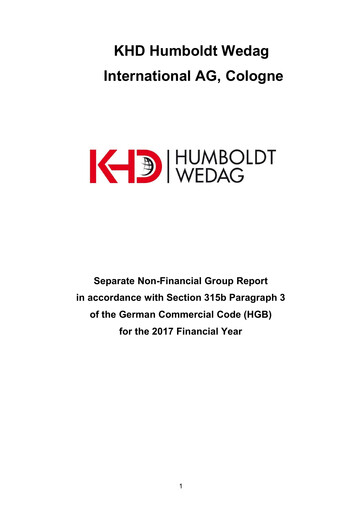 Thumbnail KHD Humboldt Wedag International Sustainability Report 2017