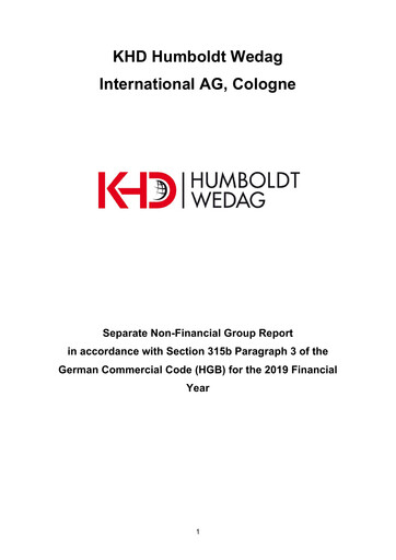 Thumbnail KHD Humboldt Wedag International Sustainability Report 2019