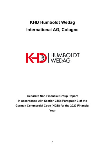 Thumbnail KHD Humboldt Wedag International Sustainability Report 2020