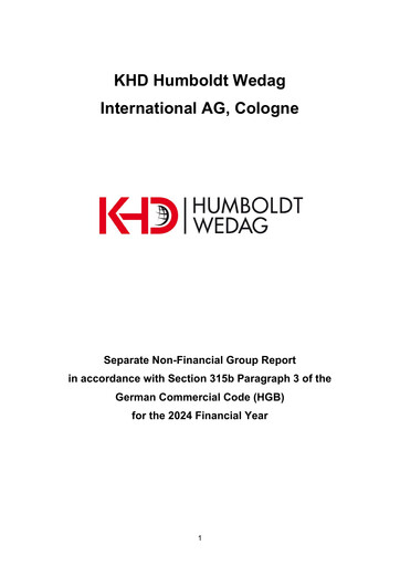 Thumbnail KHD Humboldt Wedag International Sustainability Report 2024