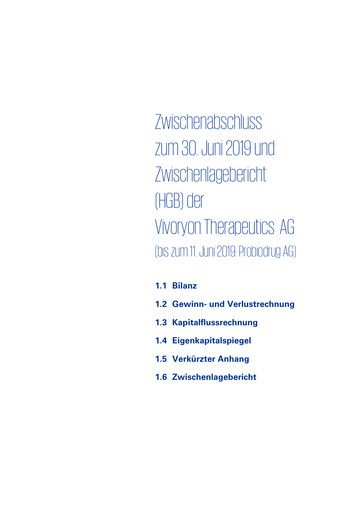 Thumbnail Vivoryon Therapeutics Half-year Report 2019-h1