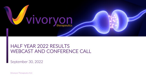 Thumbnail Vivoryon Therapeutics Half-year Report 2022-h1