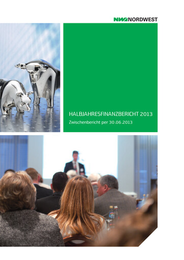 Thumbnail Nordwest Handel Half-year Report 2013-h1