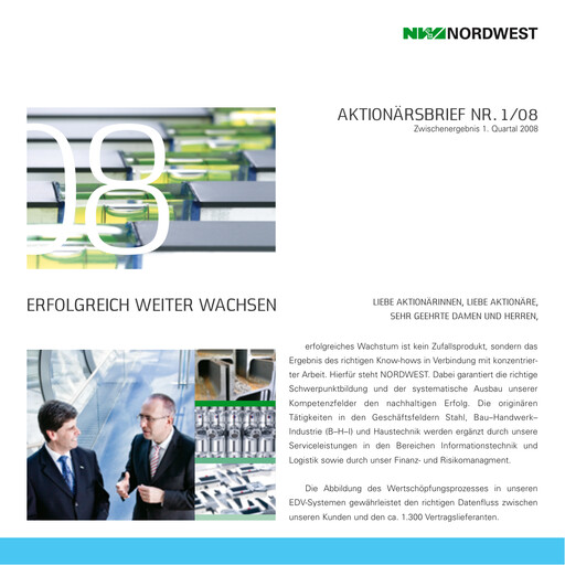 Thumbnail Nordwest Handel Quarterly Report 2008-q1
