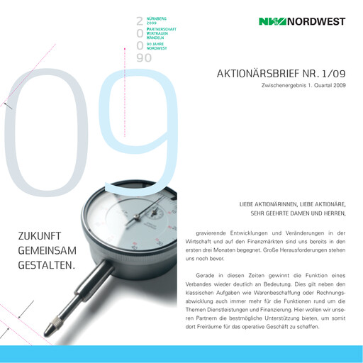 Thumbnail Nordwest Handel Quarterly Report 2009-q1