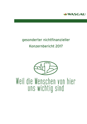 Thumbnail WASGAU Produktions & Handels AG ESG Report 2017