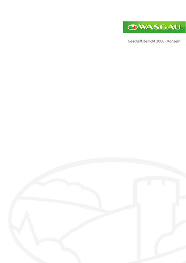 Thumbnail WASGAU Produktions & Handels AG Financial Statement 2008