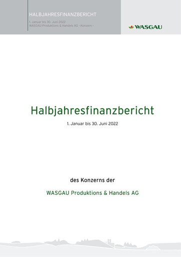 Thumbnail WASGAU Produktions & Handels AG Half-year Report 2022-h1