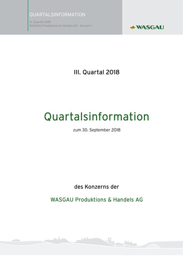Thumbnail WASGAU Produktions & Handels AG Quarterly Report 2018-q3