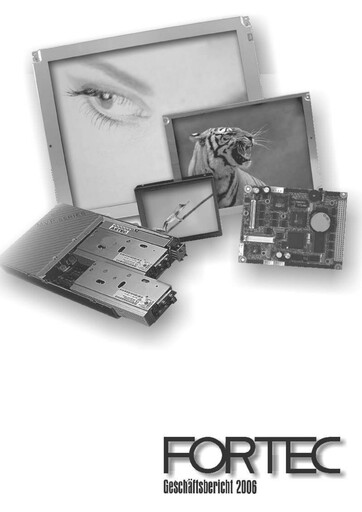 Thumbnail FORTEC Elektronik AG Annual Report 2005-2006