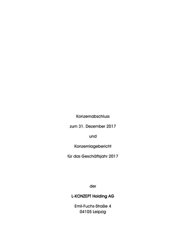 Thumbnail CGRE AG Financial Statement 2017