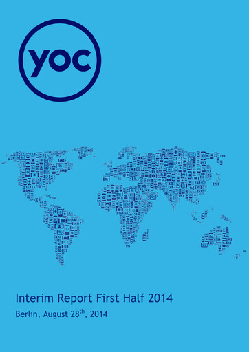 Thumbnail YOC AG Half-year Report 2014-h1