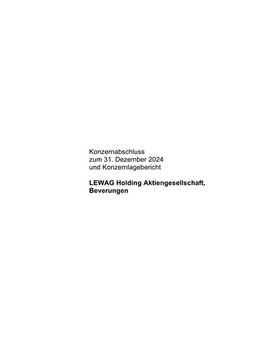 Thumbnail LEWAG Holding Financial Report 2024