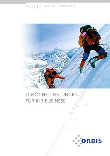 Thumbnail ORBIS AG Annual Report 2012