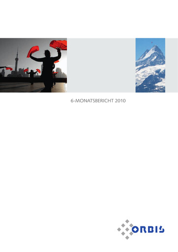 Thumbnail ORBIS AG Half-year Report 2010-h1