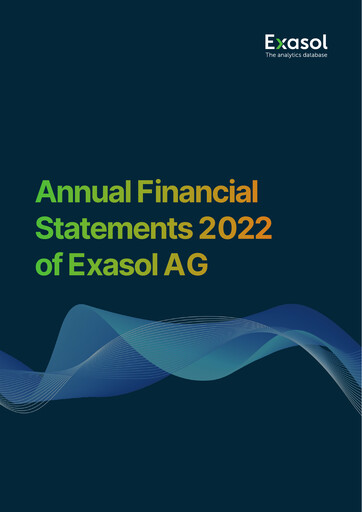 Thumbnail Exasol AG Financial Statement 2022