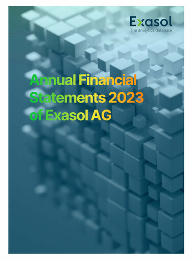 Thumbnail Exasol AG Financial Statement 2023