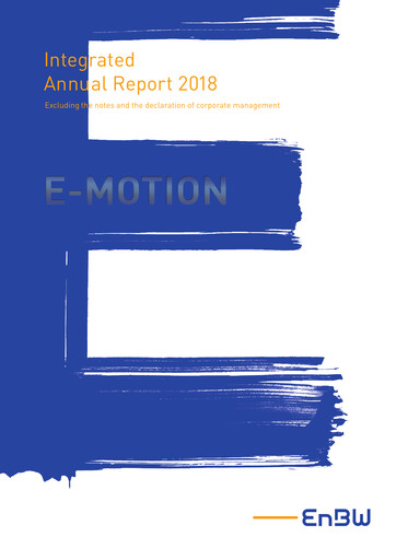 Thumbnail EnBW Energie Annual Report 2018