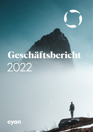 Thumbnail cyan AG Annual Report 2022