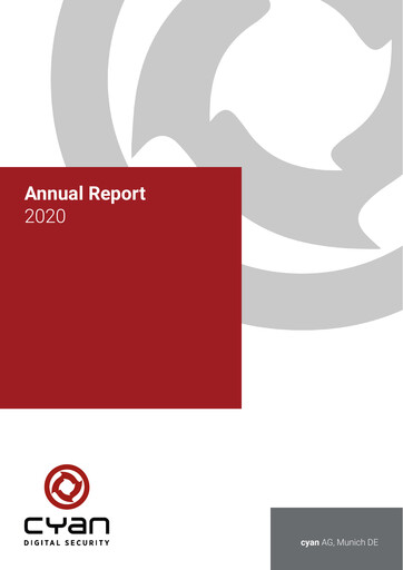 Thumbnail cyan AG Annual Report 2020