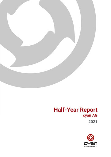 Thumbnail cyan AG Half-year Report 2021-h1