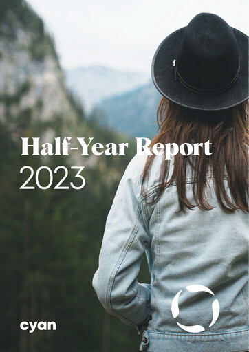 Thumbnail cyan AG Half-year Report 2023-h1