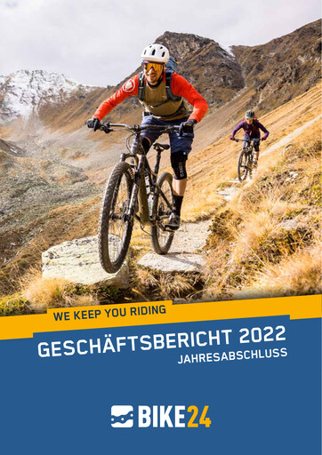 Thumbnail Bike24 Holding Financial Statement 2022