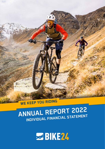 Thumbnail Bike24 Holding Financial Statement 2022