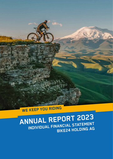 Thumbnail Bike24 Holding Financial Statement 2023