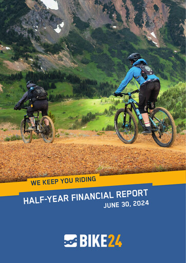 Thumbnail Bike24 Holding Half-year Report 2024-h1