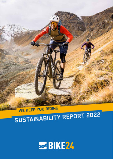 Thumbnail Bike24 Holding Sustainability Report 2022