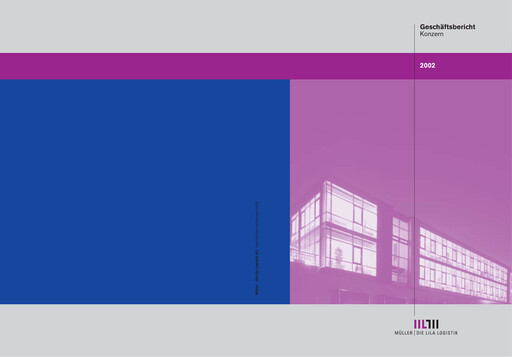 Thumbnail Müller - Die lila Logistik Annual Report 2002